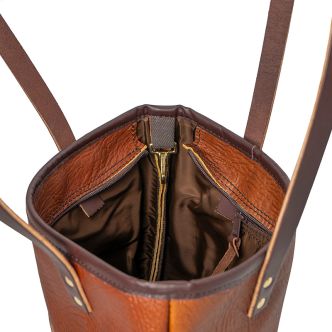 Bison Leather Lakewalk Tote - Duluth Pack