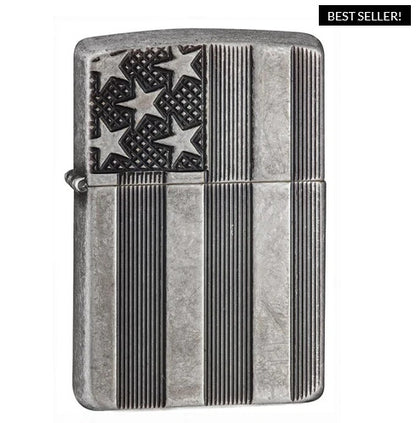 Zippo Lighter - Flag Armor