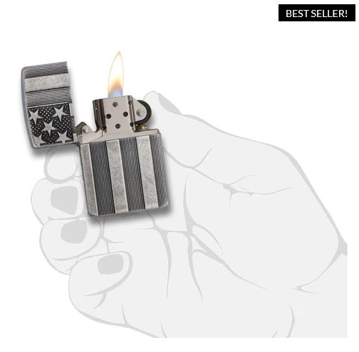 Zippo Lighter - Flag Armor