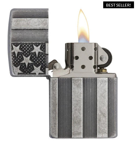 Zippo Lighter - Flag Armor