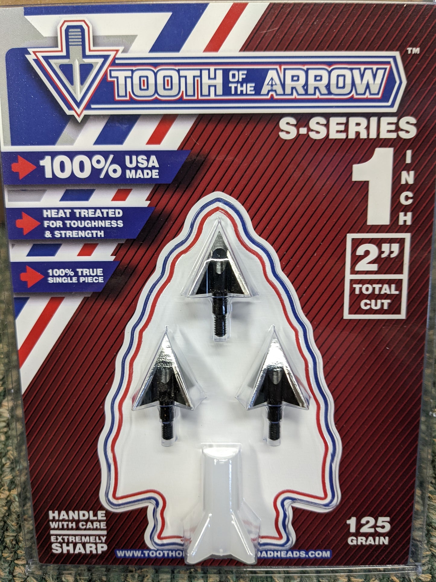 Tooth of the Arrow Broadheads