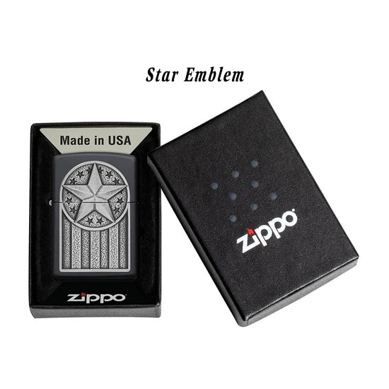 Zippo Lighter - Star Emblem