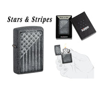 Load image into Gallery viewer, Zippo Lighter - Stars &amp; Stripes
