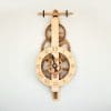 Load image into Gallery viewer, Wooden Gear Clock: Diadem
